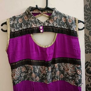 Unique Neck Pattern Kurti 😻