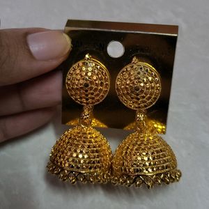 Golden Colour Beautiful Earing