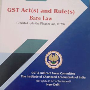 GST Acts And Rules