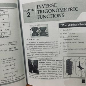 Plus Two Mathematics Textbooks Neet JEE