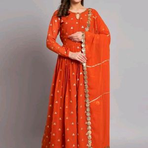 Brand New 🆕 Heavy Party Wear Gown Sharara Dupatta