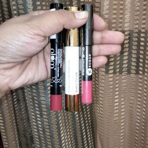 Combo Offer 3 Brand Lip crayon