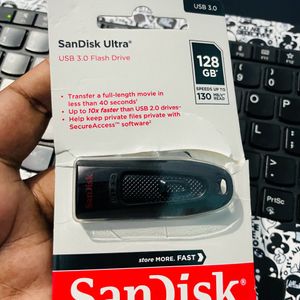 128 GB Sandisk Pen Drive 3.0