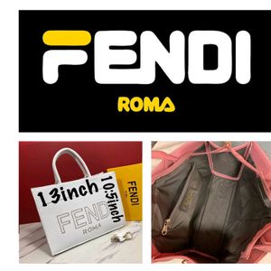 FENDI & SABYASACHI MIX BRAND TOTE BAG