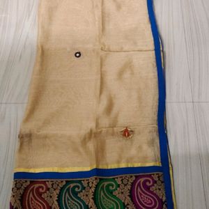 Banarasi Silk Kurti Dupatta Set