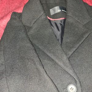 Korean Black Long Coat