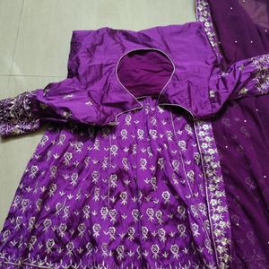 Purple Dress Set