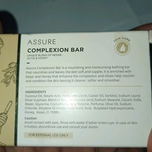 ASSURE COMPLEXION BAR 75G PACK OF ONE