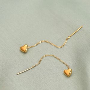 Needle Heart Earrings - Stylish