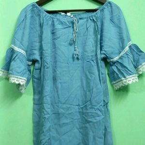 2Bme Light Blue L Top