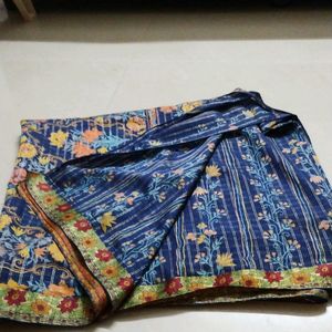 Banarasi Silk Saree With Blouse