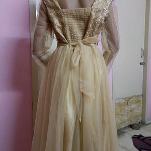 Golden Party Gown