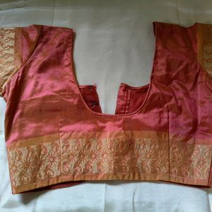 Blouse With Zari Border