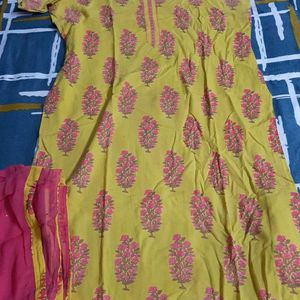 Combo Of 2 Cotton Salwar Suit Sets