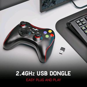 Redgear Pro Wireless Controller with 2.4GHz Wirele