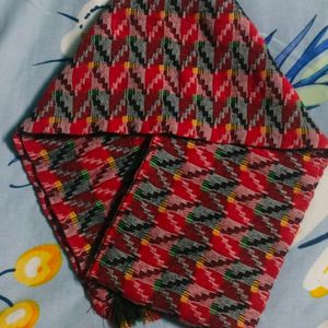 beautiful Nepali Dhaka muffler and scarf