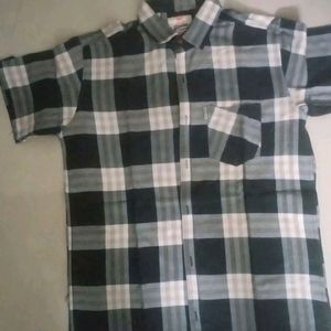 Men Check Shirt