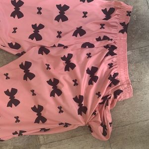 Cute pink Butterfly Nightsuit