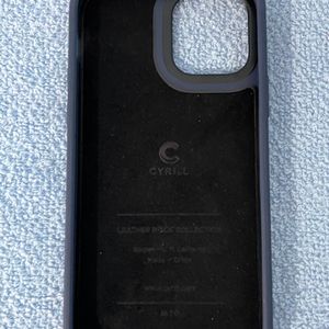 Spigen Cyrill Leather Brick Back Cover