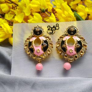 Pink Earrings