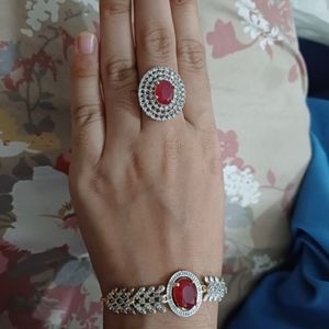 Bracelet And Ring Combo