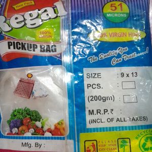 REGEL 1KG CARRE BAG SIZE 13×1