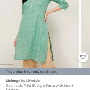 Melange Long Kurta