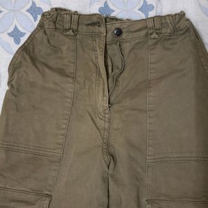 Army Green Cargo Pant