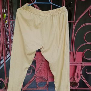 Beige Colour Ankle Length Pant