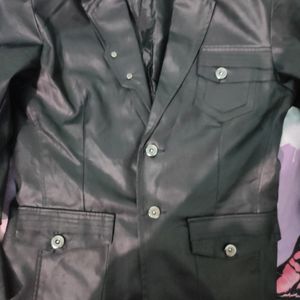 Faux Leather Jacket