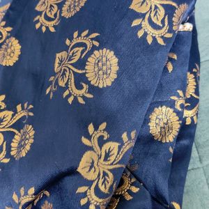 Blue Traditional Wear Choli Skirt