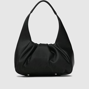 Miraggio Hobo Shoulder Bag Black