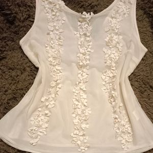 Floral Applique Top