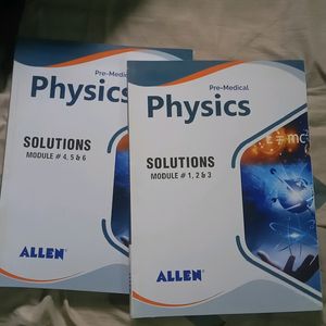 Allen physics All 1to 6 Module With Solution Book