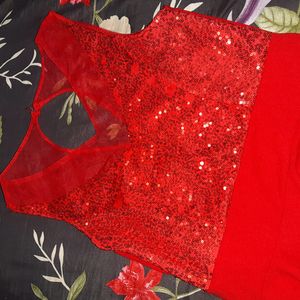 Pretty Red Party Dress