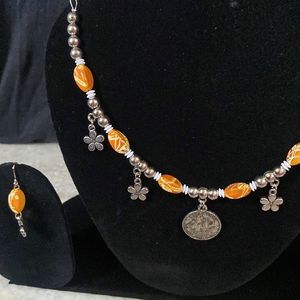 Yellow Jewellery Set