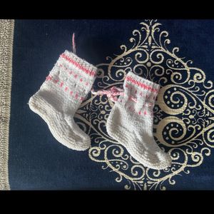 WOOLEN BABY SOCKS for girls