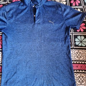 Puma Tshirt Resale Blue Color