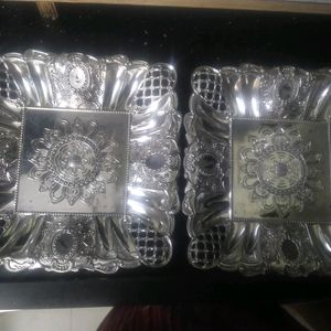 Silver Color Decoration Tray /