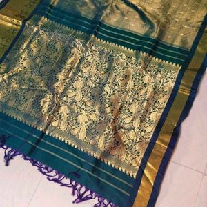 Full Shinning Pure Kanchipattu Saree