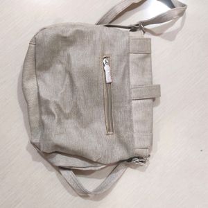 Beige Sling Bag