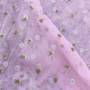 Bridal Party Wear Dupatta Pink Colour