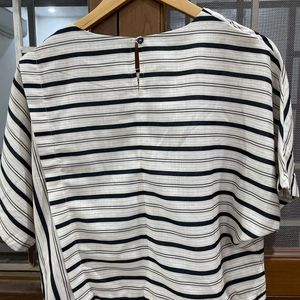 Striped Print Top