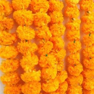 5 Pcs Strings Artificial Marigold Garlands