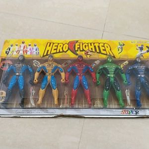 Action Figures Of Hero Fighter Spiderman Look Like