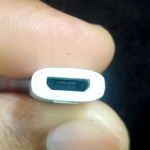 Micro Usb To Type C. Charging Adaptor