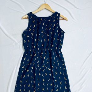 Navy Blue Casual Dress