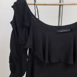 ZARA off shoulder blouse