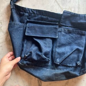 Crossbody Vintage Denim Bag ✌️