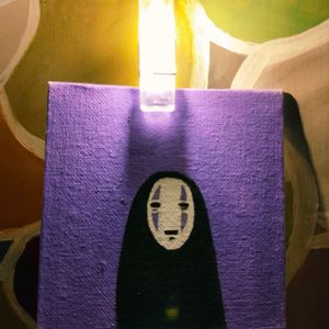 Spirited Away minimalistic Painting